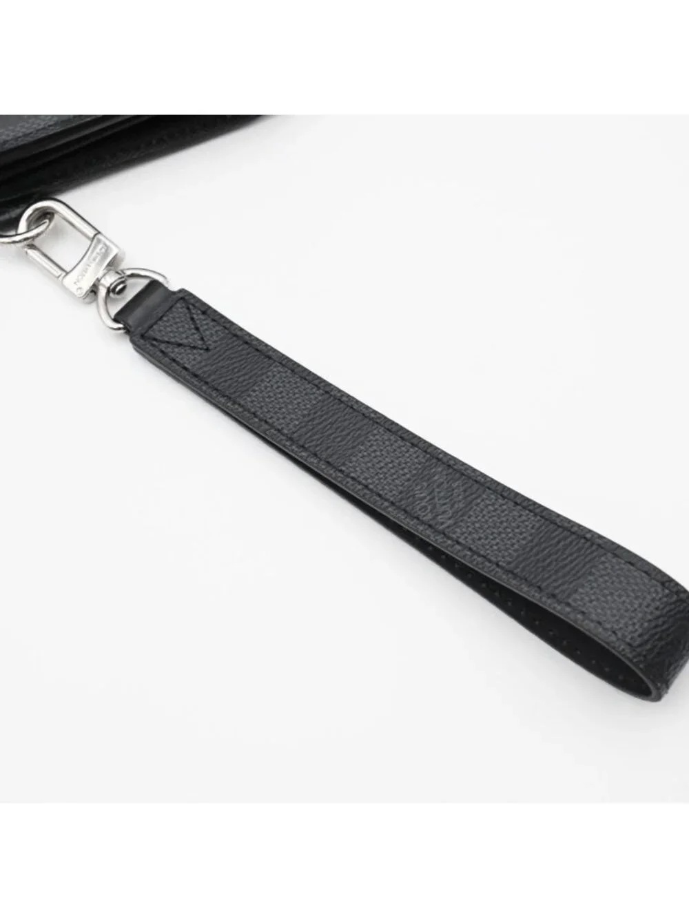 Louis Vuitton Damier Graphite Zippy Dragonne Wallet Black